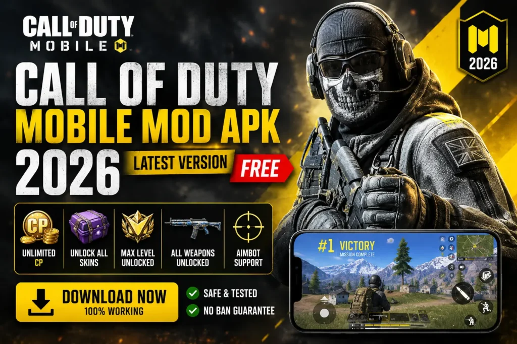 Call of Duty Mobile Mod APK 2026 Latest Version Free